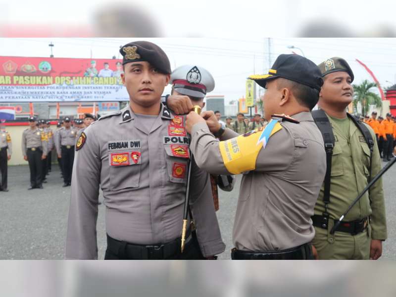 Polres Blora Laksanakan Apel Gelar Pasukan Operasi Lilin 2018