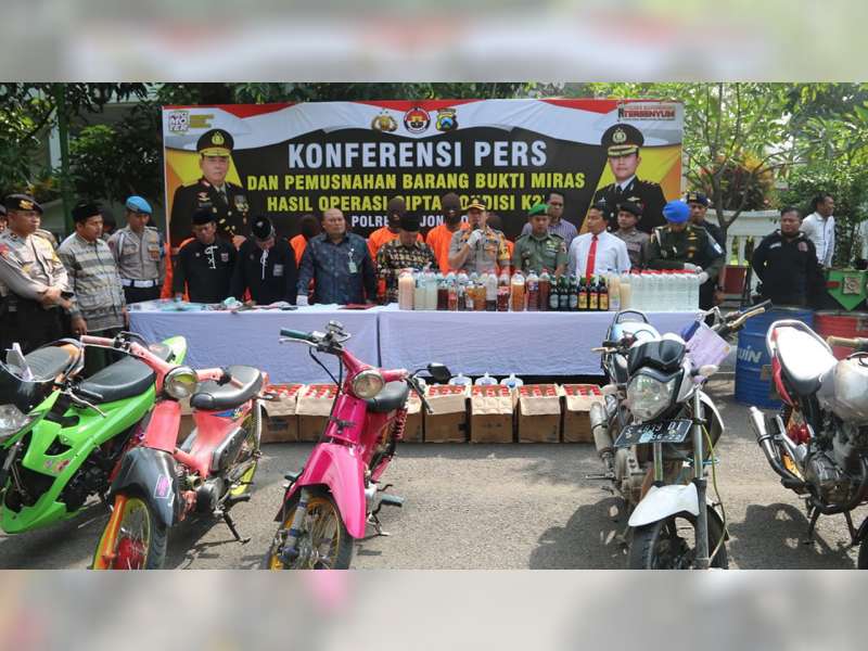 Polisi di Bojonegoro Tangkap 6 Orang Pelaku Curanmor