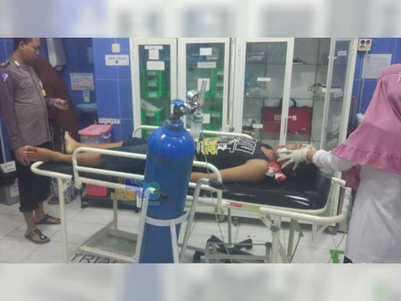 Tabrakan Motor di Baureno Bojonegoro 3 Orang Luka Berat