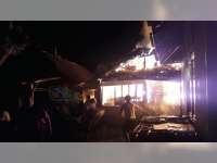 Diduga Akibat Lilin, Rumah Warga Ngasem Bojonegoro Ludes Terbakar