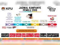 Inilah Jadwal Kampanye Pemilu 2019