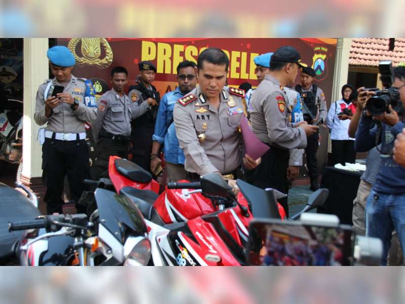 171 Barang Bukti Tilang Sat Lantas Polres Bojonegoro Tahun 2018, Belum Diambil Pemiliknya