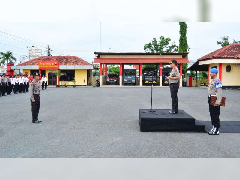 Polres Blora Gelar Apel Kesiapan Pemilu 2019