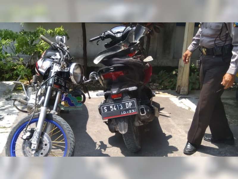 Tabrakan Motor di Bubulan Bojonegoro, Seorang Pelajar Luka Berat