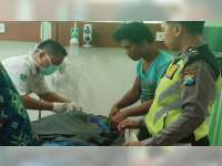 Diduga Mengantuk, Shogun Tabrak Avanza di Ngraho Bojonegoro, Satu Orang Luka-Luka