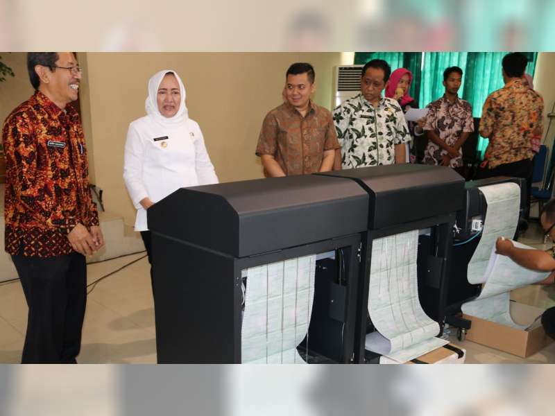 Pemkab Bojonegoro Cetak Massal, SPPT PBB-P2 Tahun 2019