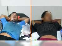 Diduga Karena Hujan, Dua Motor di Ngraho Bojonegoro Bertabrakan