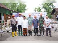 Muspika Gayam Hadiri Peletakan Batu Pertama Pembangunan Aula Belajar Desa Beged