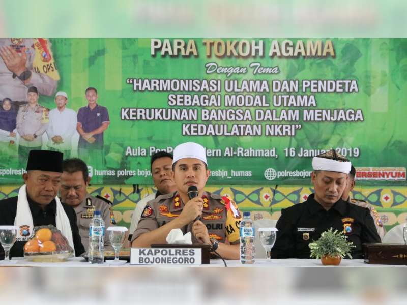 Polres Bojonegoro Gelar FGD Bersama Tokoh Lintas Agama
