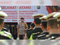 Kapolres Bojonegoro Imbau Anggota Tingkatkan Pelayanan pada Masyarakat