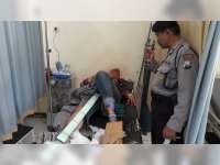 Tabrakan Motor di Sugihwaras Bojonegoro, 1 Orang Patah Tulang Kaki