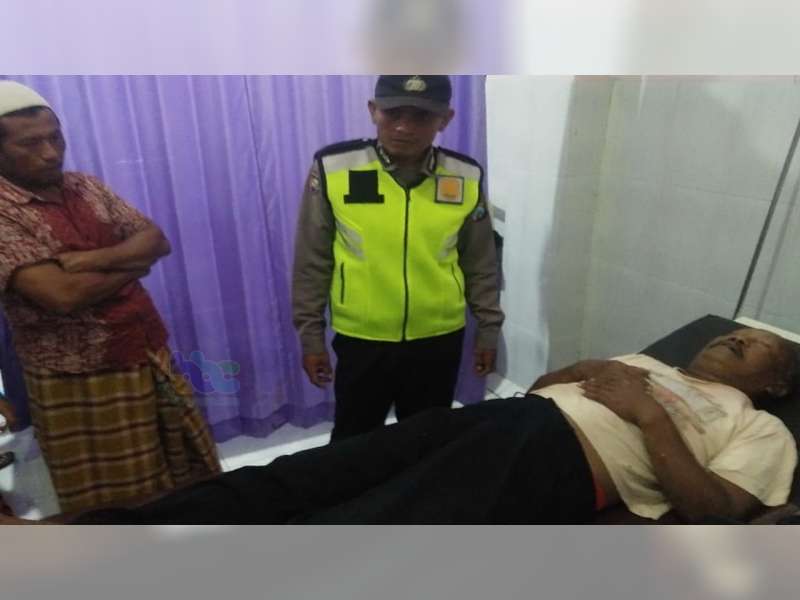 Tabrakan Motor di Purwosari Bojonegoro, Seorang Pengendara Luka-Luka