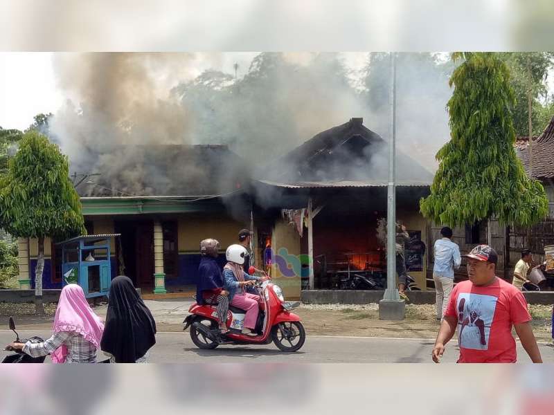 Kebakaran di Parengan Tuban, 1 Orang Meninggal Dunia 2 Orang Lainnya Luka-Luka