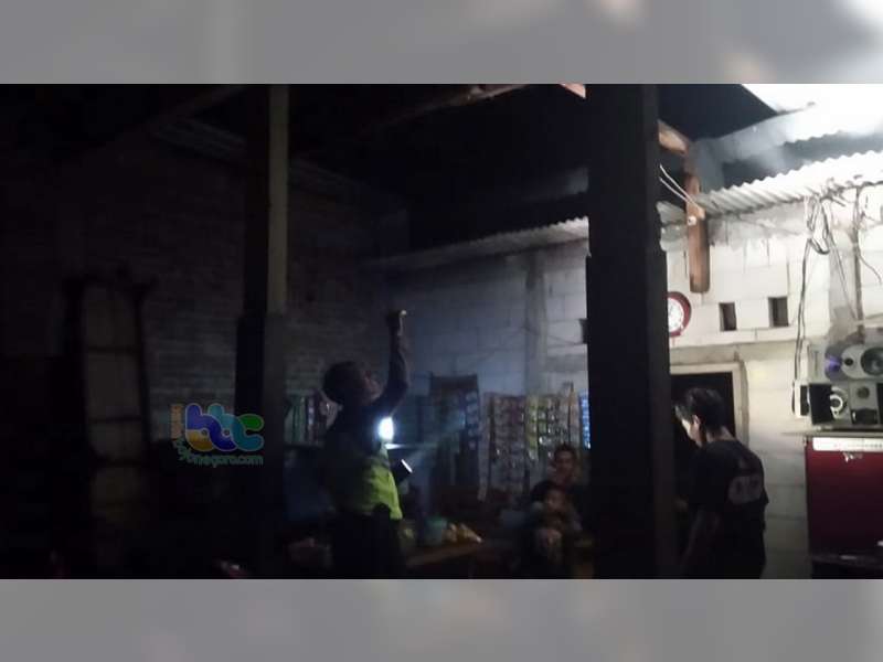 5 Rumah Warga Sukosewu Bojonegoro Rusak Diterjang Angin