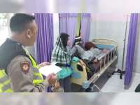 Kecelakaan di Purwosari Bojonegoro, Seorang Pemotor Luka-Luka