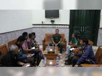 Kodim 0721 Blora Pererat Silahturahmi dengan Insan Pers