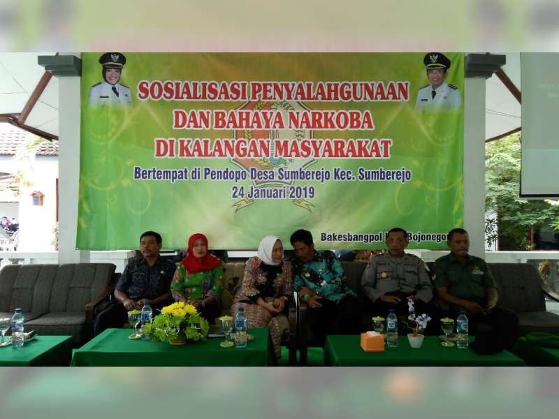 Bupati Bojonegoro Hadiri Sosialisasi Penyalahgunaan dan Bahaya Narkoba