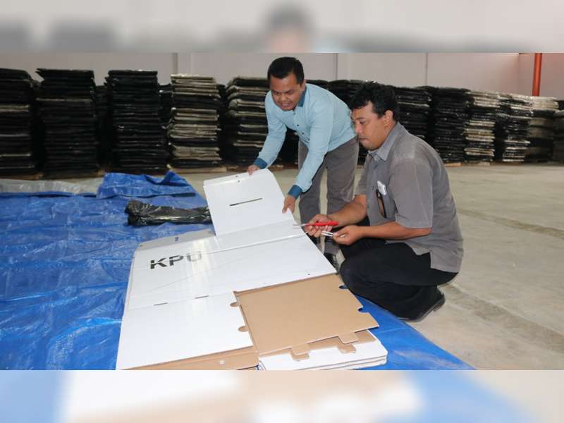 Kotak Suara yang Diterima KPU Blora Kurang 91 Buah