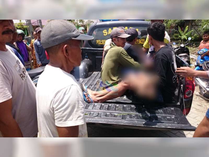 Pengayuh Sepeda di Gayam Bojonegoro Tewas Tercebur di Parit