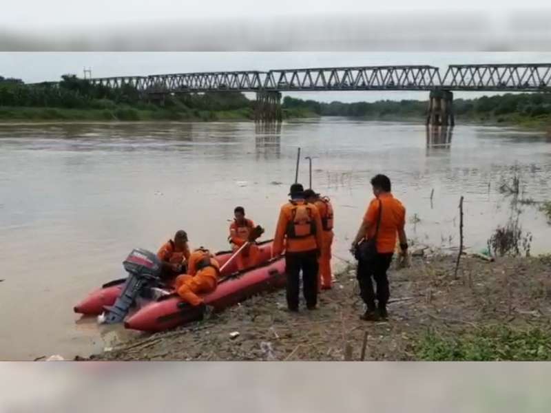 Korban Tenggelam di Bengawan Solo Tuban Masih Belum Ditemukan