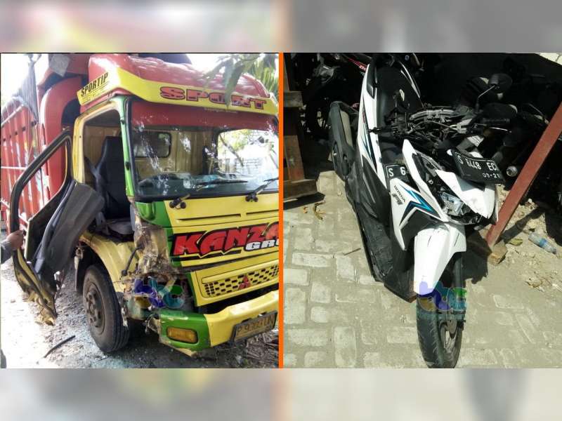 Kecelakaan Beruntun di Baureno Bojonegoro, Seorang Pemotor Luka-Luka