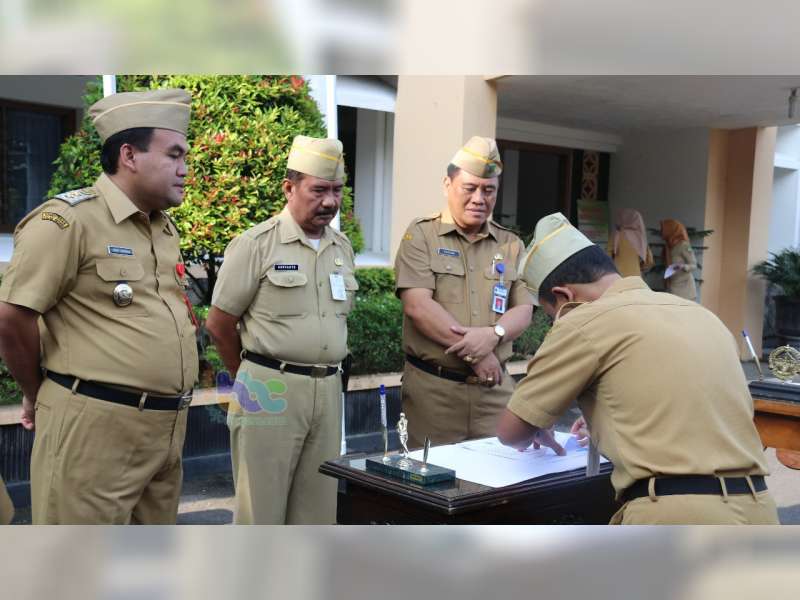 ASN Setda Blora Tandatangani Pakta Integritas