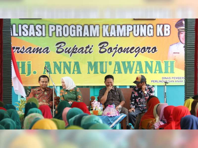 Bojonegoro Kendalikan Ledakan Penduduk dengan Program Kampung KB