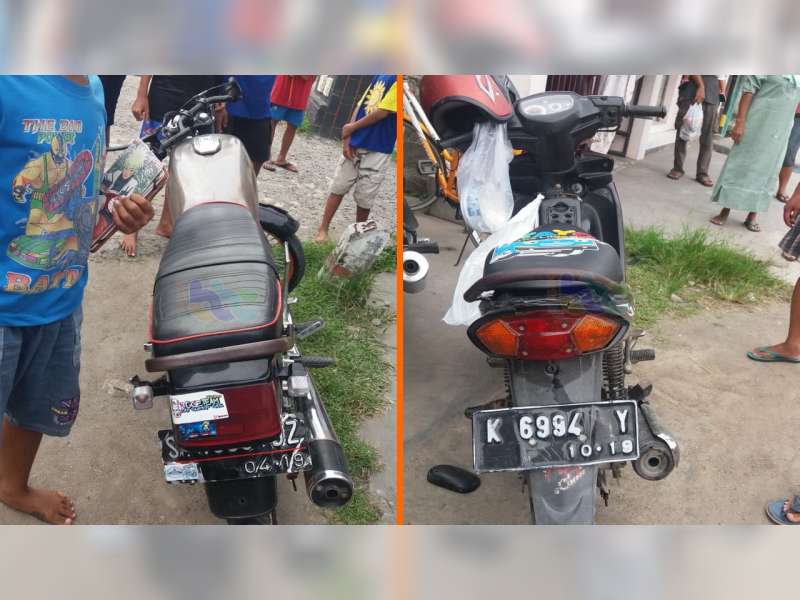 Kecelakaan Motor di Padangan Bojonegoro, Seorang Pemotor Luka Berat