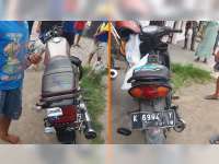 Kecelakaan Motor di Padangan Bojonegoro, Seorang Pemotor Luka Berat