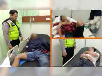 Kecelakaan Beruntun di Padangan Bojonegoro, 3 Orang Luka Berat