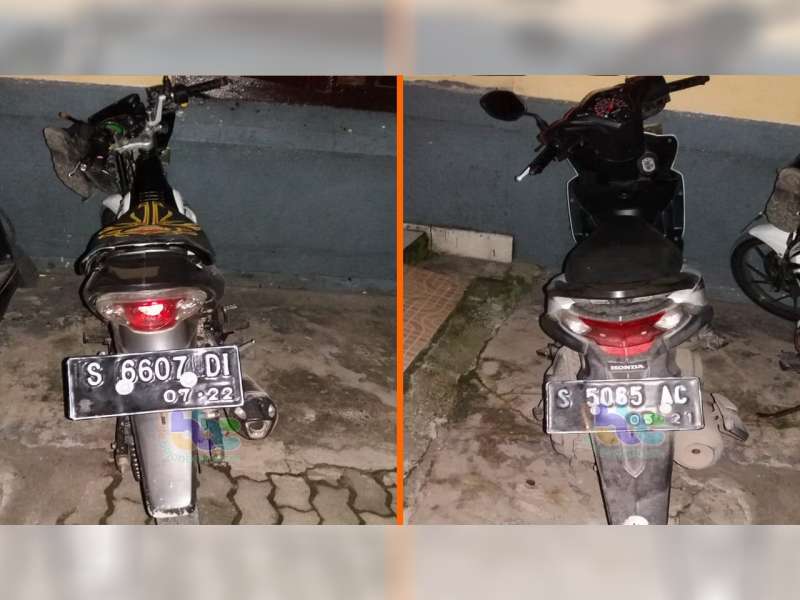 Kecelakaan Motor di Padangan Bojonegoro, Seorang Pemotor Luka Berat