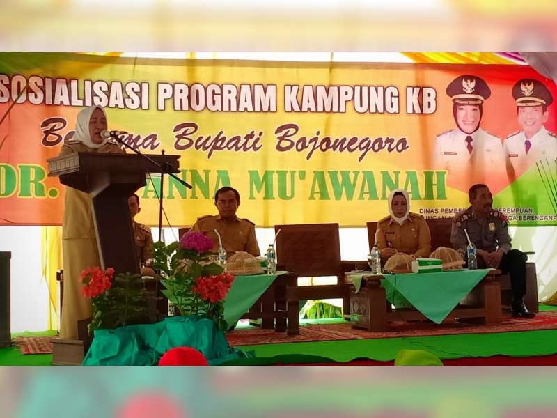 Bupati Bojonegoro Gelar Safari dan Sosialisasikan Program Kampung KB