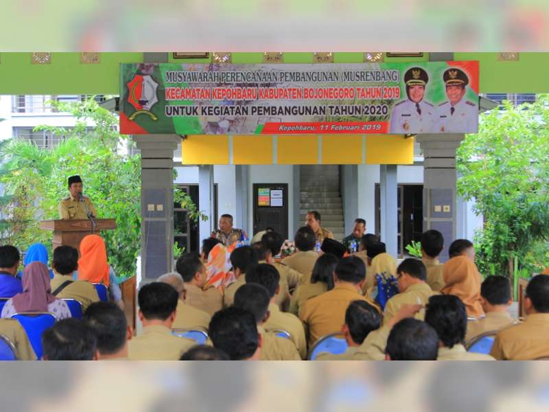 Wakil Bupati Bojonegoro Hadiri Musrenbang Kecamaatan Kepohbaru