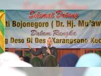 Bupati Bojonegoro Sosialisasi Penguatan Program PKH di Desa Karangsono Kecamatan Dander