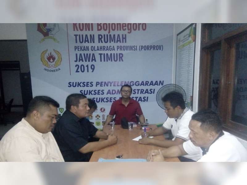 KONI Bojonegoro Akan Gelar Musorkablub, Kamis 14 Februari 2019