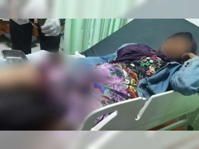 Tabrakan Motor dan Isuzu Elf di Padangan Bojonegoro, Seorang Pemotor Luka Berat  