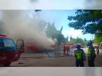 Kebakaran Bus Agra Mas di Terminal Bojonegoro Diduga Akibat Korsleting Instalasi AC