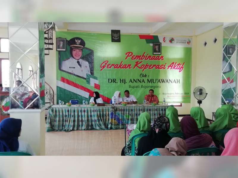 Bupati Bojonegoro Laksanakan Pembinaan Gerakan Koperasi Aktif di Kasiman