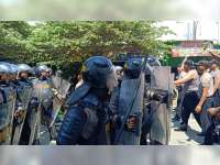 Jelang Pemilu, Polres Blora Gelar Simulasi Sispamkota