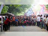 Sat Lantas Polres Bojonegoro Gelar Grobogan Colour Run 5K