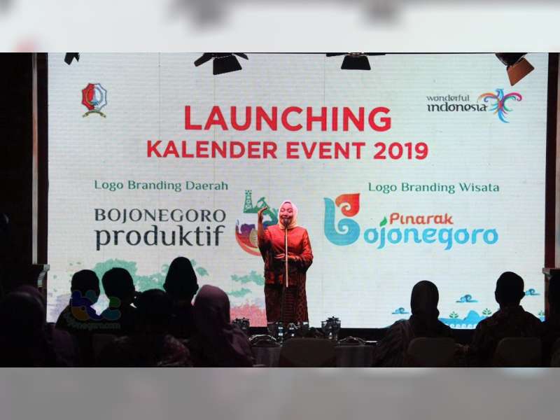 Bupati Launching Kalender Event, Wisata dan Budaya Kabupaten Bojonegoro 2019