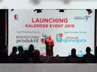 Bupati Launching Kalender Event, Wisata dan Budaya Kabupaten Bojonegoro 2019