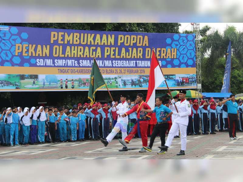 Blora Jadi Tuan Rumah Popda Tingkat Eks Karesidenan Pati