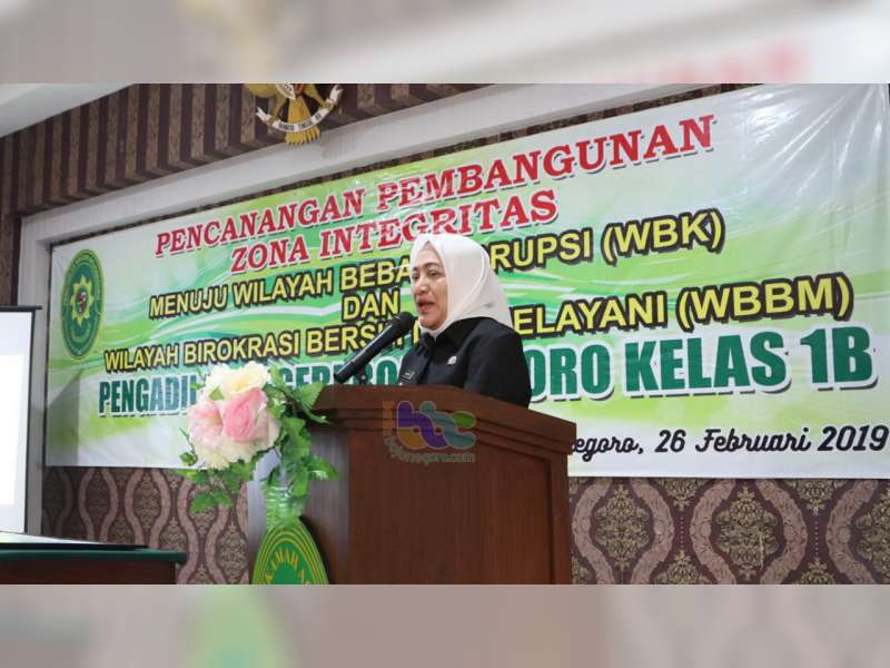 PN Bojonegoro Canangkan Pembangunan Zona Integritas Menuju WBK dan WBBM