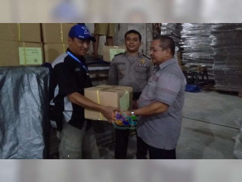 KPU Bojonegoro Terima Surat Suara Pemilu 2019