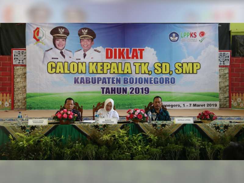 Dinas Pendidikan Kabupaten Bojonegoro Gelar Diklat Calon Kepala Sekolah