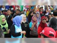 Bupati Bojonegoro Sosialisasikan Kalender Event 2019 di Gelaran Car Free Day