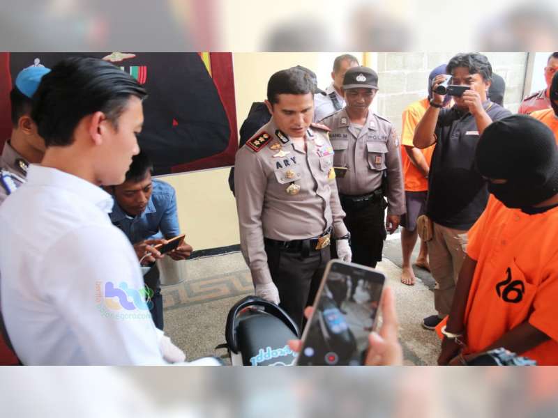 Polres Bojonegoro Tangkap Seorang Pelaku Curanmor