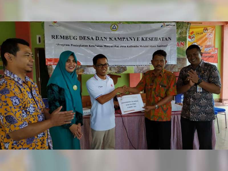 PEPC Salurkan Akses Sanitasi Bagi Warga Kaliombo Bojonegoro