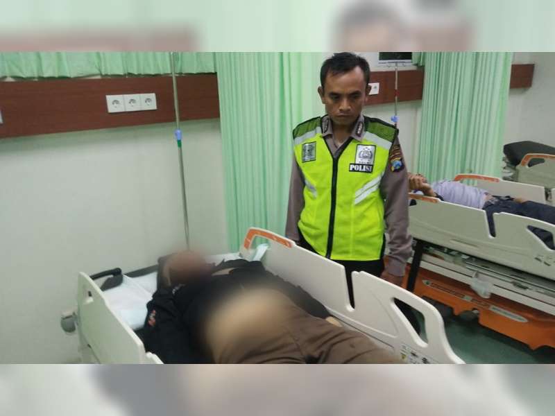 Tabrakan Motor di Purwosari Bojonegoro, Kedua Pengendara Luka Berat